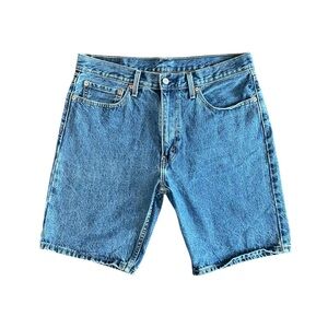 Levi’s Jean‎ Shorts Men’s Size 36 Waist Medium Blue Denim Classic Cotton